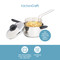 KitchenCraft Stainless Steel Large Chip Fryer and Basket