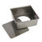 MasterClass Non-Stick Square Loose Base Deep Cake Pan, 18cm