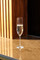 Mikasa Treviso Ridged Crystal Champagne Flute Glasses, Set of 4, 190ml