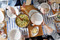 Mikasa Cranborne 4-Piece Stoneware Dinner Plate Set, 27cm, Cream