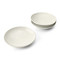 Mikasa Cranborne 4-Piece Stoneware Pasta Bowl Set, 24cm, Cream
