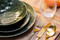Mikasa Jardin Stoneware 4-Piece Pasta Bowl Set, 20cm, Green