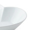 Mikasa Chalk Porcelain Heart Large Serving Bowl, 21cm, White