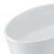 Mikasa Chalk Porcelain Oval Pie Dish, 18cm, White