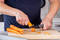 KitchenAid Soft Grip Euro Peeler - Charcoal Grey - DISCONTINUED ITEM - PLEASE CLICK BELOW FOR THE NEW IMPROVED VERSION