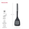 KitchenAid Soft Grip Slotted Turner - Charcoal Grey - DISCONTINUED ITEM - PLEASE CLICK BELOW FOR THE NEW IMPROVED VERSION