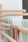 KitchenCraft Idilica Beechwood 6-Rail Wall Rack