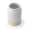 KitchenCraft Idilica Stoneware Utensil Holder, Cream