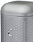 Lovello Retro Coffee Canister with Geometric Textured Finish - Shadow Grey