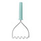 KitchenAid Soft Grip Masher - Mineral Water