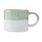 Mikasa Ombre Green and White Stoneware Mug, 350ml