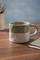 Mikasa Ombre Green and White Stoneware Mug, 350ml