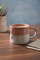 Mikasa Ombre Pink and White Stoneware Mug, 350ml