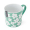 Mikasa Wax Resist Green Flower Mug, 360ML