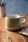 Mikasa Ombre Green Textured Stoneware Mug, 320ml