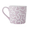 Mikasa Textured Purple Swirl Mug, 360ML