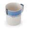 Mikasa Blue Textured Stoneware Mug, 410ml