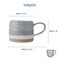 Mikasa Grey Textured Stoneware Mug, 320ml