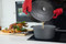 MasterClass Oval 6L Cast Aluminium Casserole Dish with Lid, Black, 40 x 27.5 x 22cm