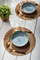 Mikasa Geometric Leaf Stoneware Bowl, 900ml, 21 x 5cm