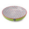 Mikasa Green Geometric Stoneware Bowl, 900ml, 21 x 5cm