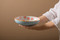 Mikasa Blue Mosaic Stoneware Bowl, 900ml, 21 x 5cm