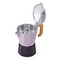 La Cafetière Venice 3 Cup Espresso Maker- Aluminium, Purple, Two Tone
