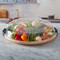 Farberware Build-a-Board Bamboo Round Snack Serving Board, 35.5CM