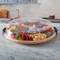 Farberware Build-a-Board Bamboo Round Snack Serving Board, 35.5CM
