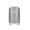 KitchenCraft Lovello Textured Tea, Coffee and Sugar Canisters in Gift Box, Steel - Shadow Grey