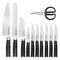 KitchenAid 11pc Knife Set + Block