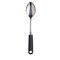 MasterCraft Soft Grip Stainless Steel Solid Cooking Spoon