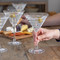 Mikasa Cheers Set Of 4 Martini Glasses