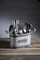 Industrial Kitchen Galvanised Steel Utensil Caddy