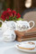 Victoria And Albert Alice In Wonderland Sugar Bowl And Creamer