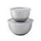 KitchenAid Set of 2 Mixing Bowls, Stainless Steel