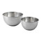 KitchenAid Set of 2 Mixing Bowls, Stainless Steel