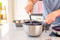 KitchenAid Mesh Sieve, Porcelain White, 17cm