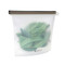 MasterClass 1-Litre Reusable Food Bag with Leakproof and Airtight Seal, BPA-Free Silicone