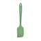 KitchenCraft Silicone Scraper Spatula, Non-Stick Safe and Heat-Resistant, Green, 27cm