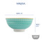 Mikasa Indigo Chevron Stoneware Nibble Bowl, 12cm