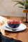 Mikasa Red and Blue Arc Stoneware Nibble Bowl, 12cm