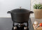 MasterClass 4L Large Cast Aluminium Casserole Dish with Lid, Black, 24cm