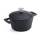 MasterClass Cast Aluminium Casserole Dish, 1.4L, Black