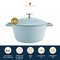 MasterClass Cast Aluminium Casserole Dish, 2.5L, Sky Blue
