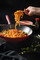 KitchenCraft World of Flavours Oriental Cooking Set with Wok, Bamboo Spoon and Chopsticks