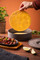KitchenCraft World of Flavours Plastic Tortilla Warmer, 20.5cm Grey Microwavable Tortilla Container