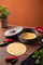 KitchenCraft World of Flavours Plastic Tortilla Warmer, 20.5cm Grey Microwavable Tortilla Container