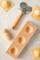 KitchenCraft World of Flavours 3pc Ravioli Cutter Set, Beechwood and Stainless Steel, 21 x 7cm