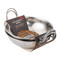 KitchenCraft 2pc Stainless Steel Balti Serving Dishes, 18cm, Silver